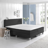 2dekans Boxspring Basic 140 x 200 Antraciet - Schade onderkant - Niet in originele verpakking