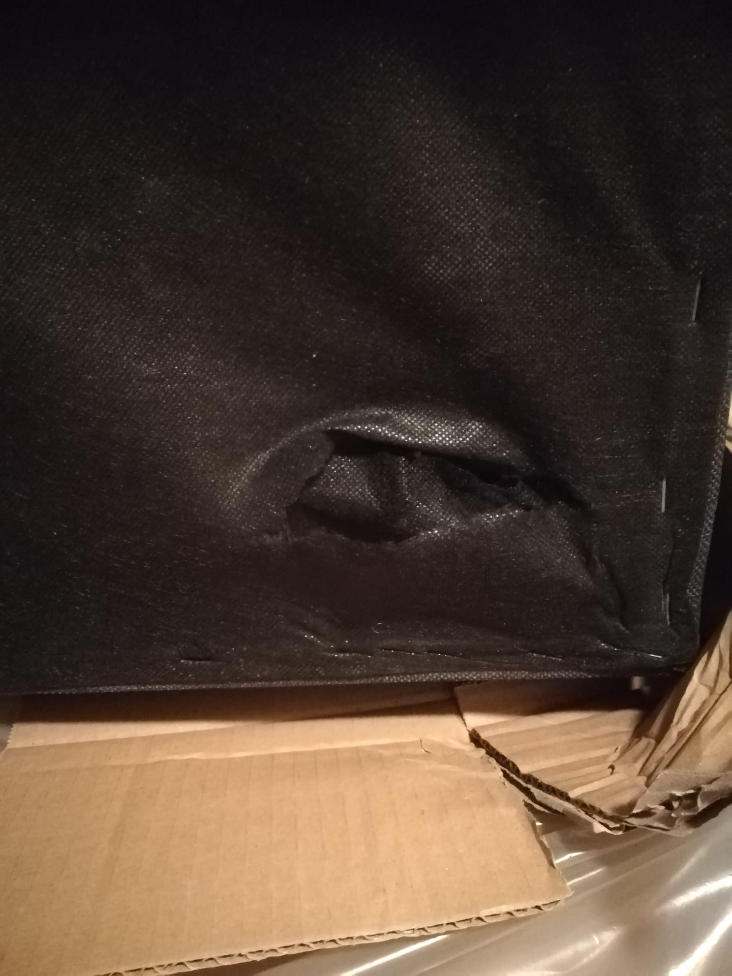 2dekans Boxspring Basic 140 x 200 Antraciet - Schade onderkant - Niet in originele verpakking