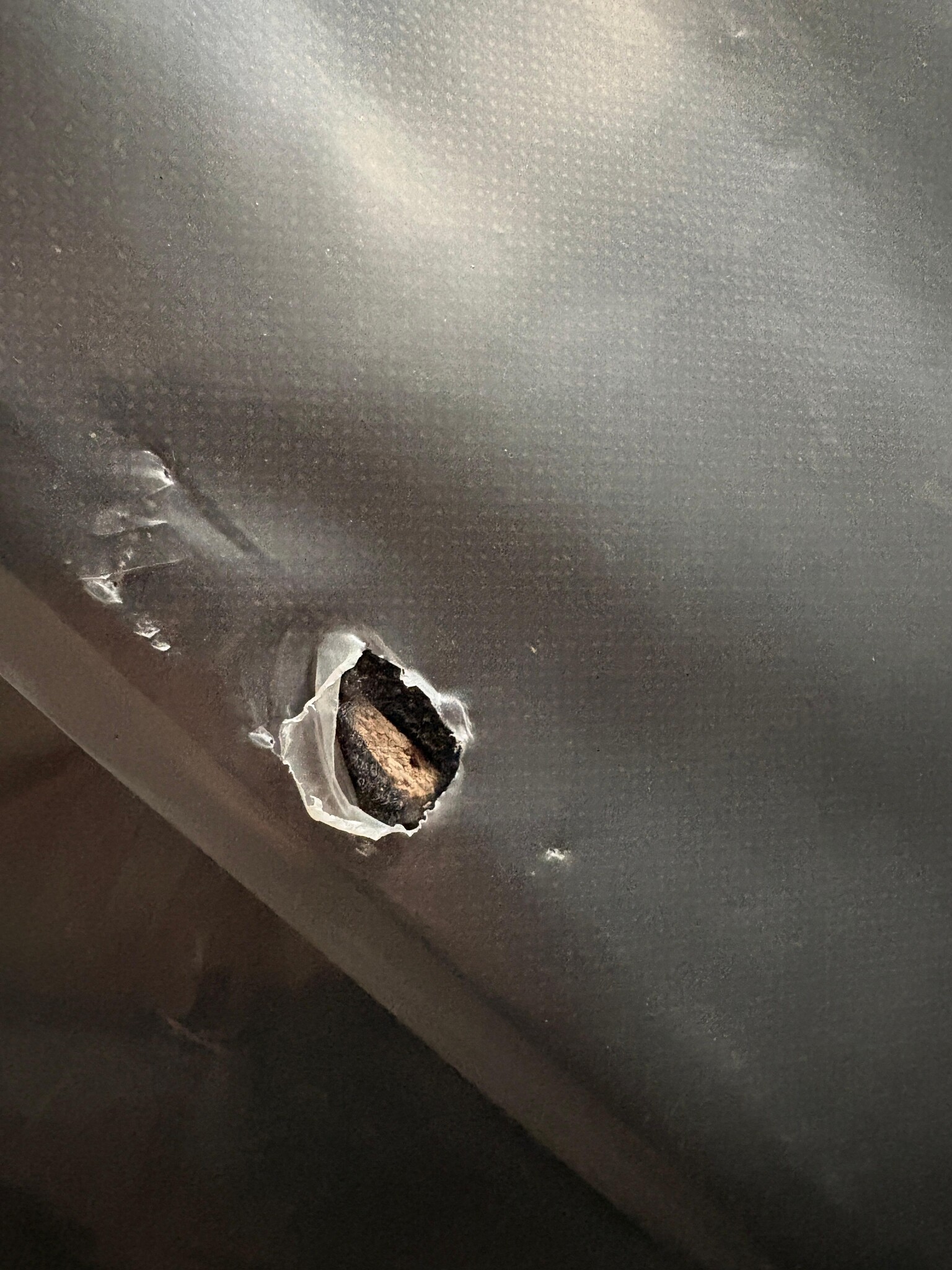 2dekans Hoofdbord Basic 180 x 100 - Skaileer Zwart - Stofschade Achterkant