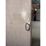 2dekans Hoofdbord Basic 140 x 100 Beige - Productiefout uitstekels zichtzijde