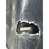 2dekans Boxspring Box - 70 x 200 - Skai Zwart - [Stofschade zijkant]