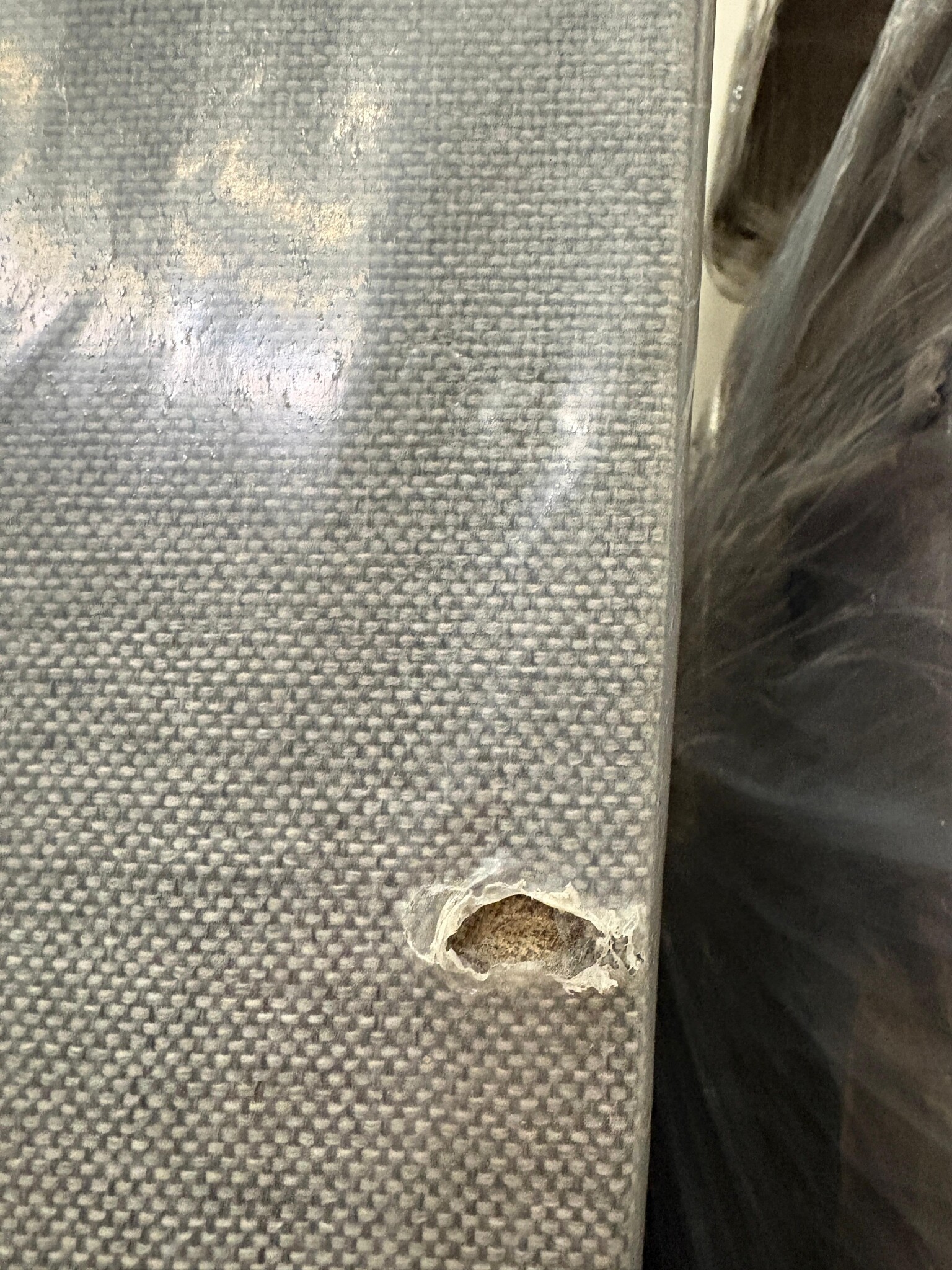 2dekans Harde Box Zonder Matras 90 x 200 Grijs - (Stofschade + Niet in originele verpakking)