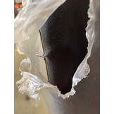 2dekans Hoofdbord Basic 160 x 100 - Skaileer Zwart - Nietje steekt uit zijkant