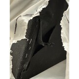 2dekans Hoekbank Kos Zwart - Universeel - Slaapbank met opbergruimte [Stofschade + Niet in originele verpakking]