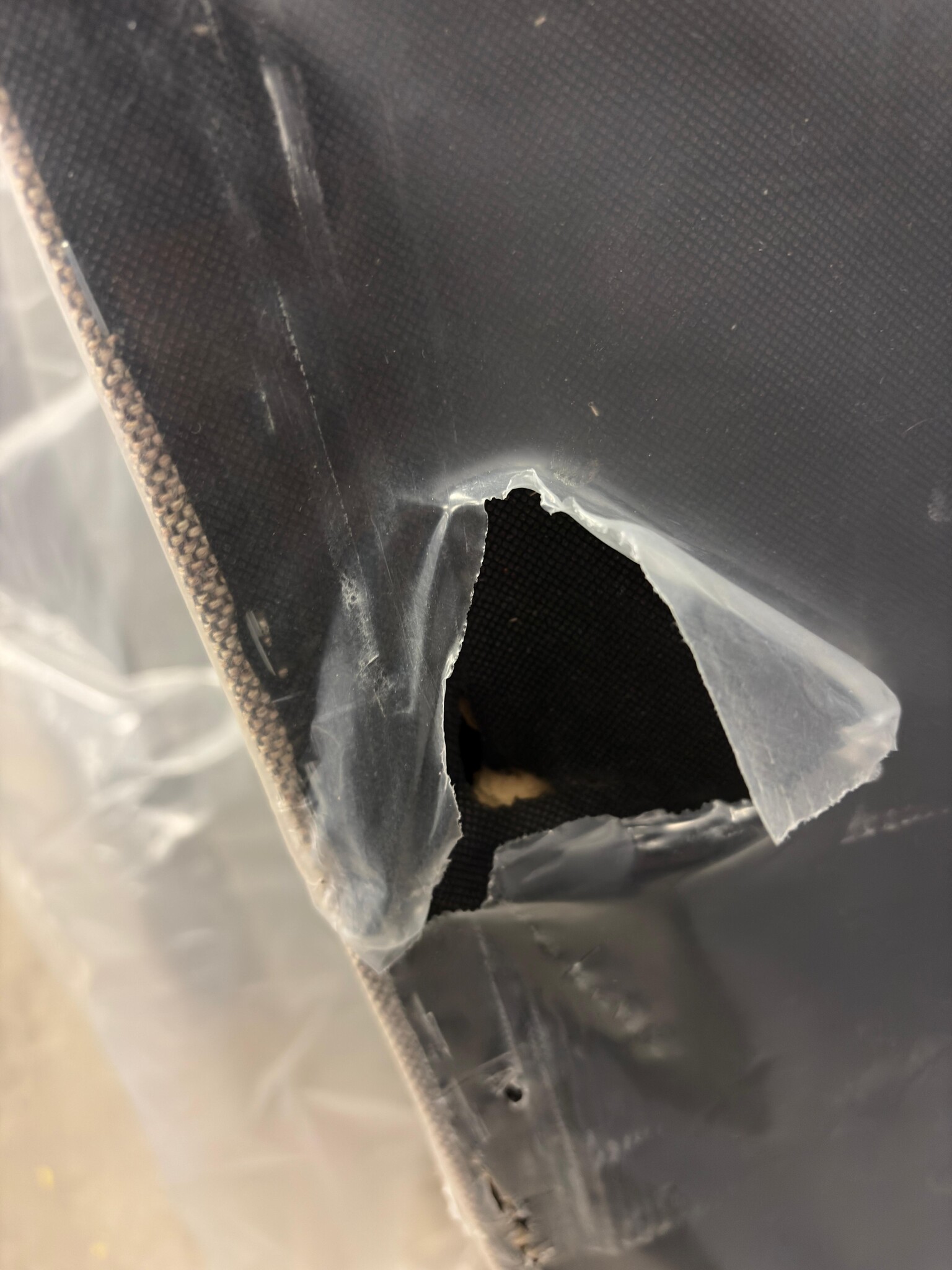 2dekans Opbergboxen met Lade - 180 x 220 DonkerBeige - Diverse Schades - Zonder Hoofdbord