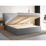 OP=OP Opberg Bed Liam 180 x 200 Donkerbeige