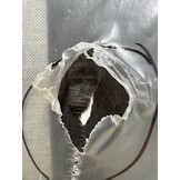 2dekans Opberg Boxspring Bloss 180 x 200 Grijs [Schade afdekdoek binnenzijde]