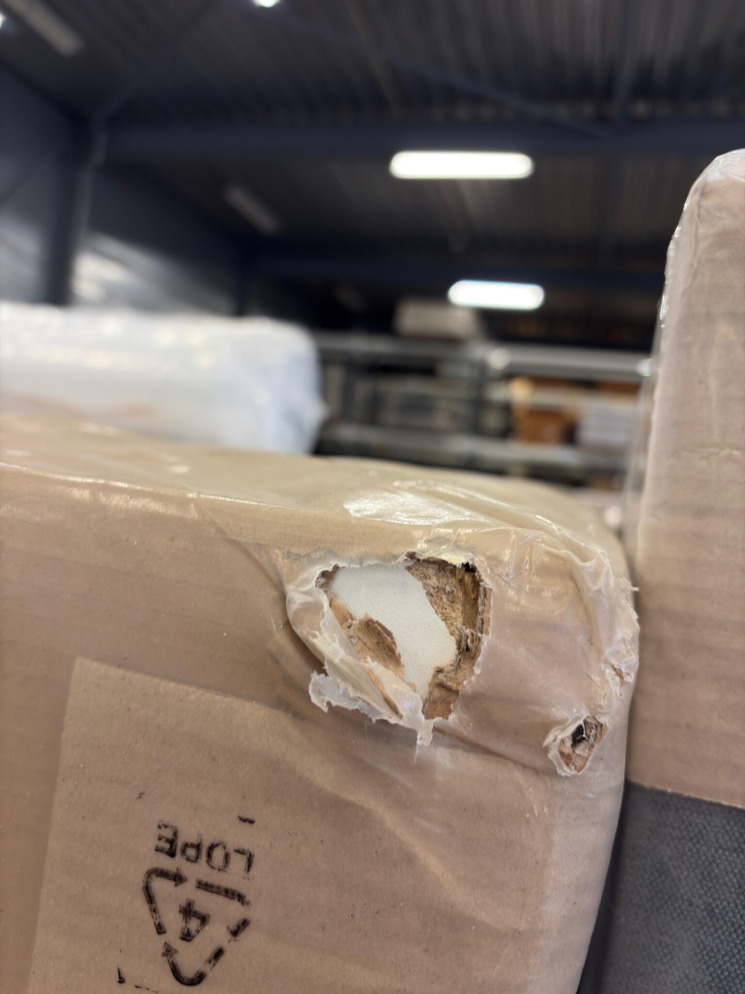 2dekans Opberg boxspring Levi 180 x 200 Beige  - (Stofschade)