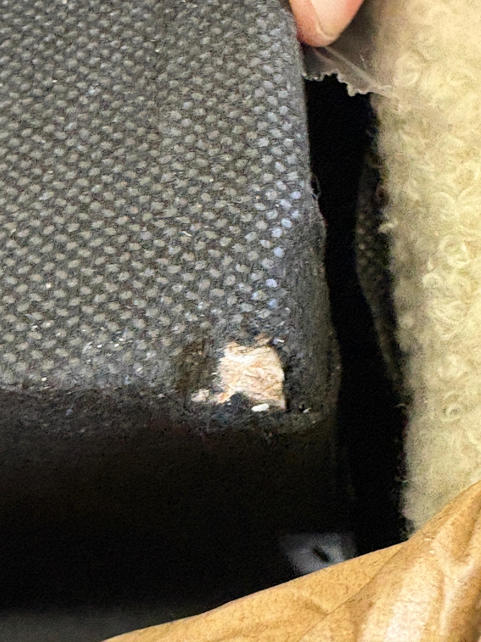 2dekans U-bank Slaapbank Pim - Teddy stof Creme - 4-zits met opbergruimte - [Stofschade + Niet in originele verpakking]