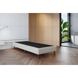 OP=OP Boxspring Box Zonder Matras 90 x 210 - Skaileer Grijs