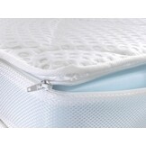 OP=OP Koudschuimmatras - Luxe Tencel hoes - 12 cm - 90 x 200