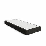 OP=OP Box Matras 20 cm - 80 x 200 - Zwart/Antraciet - Pocketvering Stevig - Geschikt voor een opbergboxspring