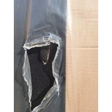 2dekans Opberg Boxspring Bloss 140 x 200 Zwart [ Stofschade Niet Zichtzijde -  Niet in originele verpakking]