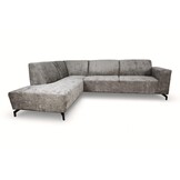 Hoekbank Mara met luxe stoffen en kleuren naar keuze !