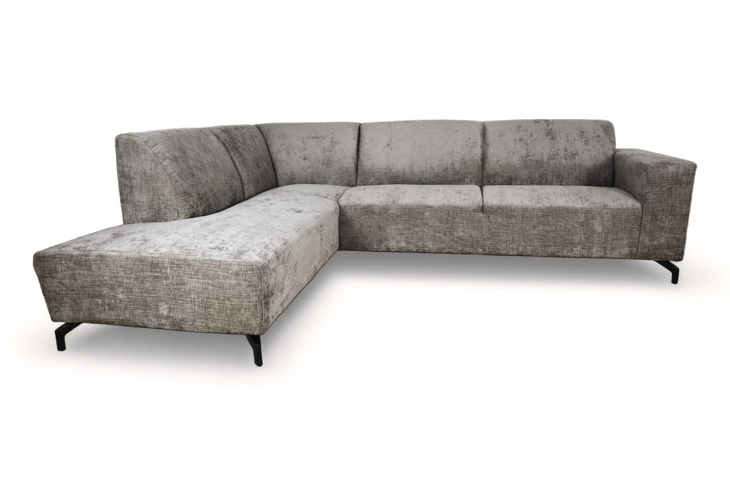 Hoekbank Mara met luxe stoffen en kleuren naar keuze !