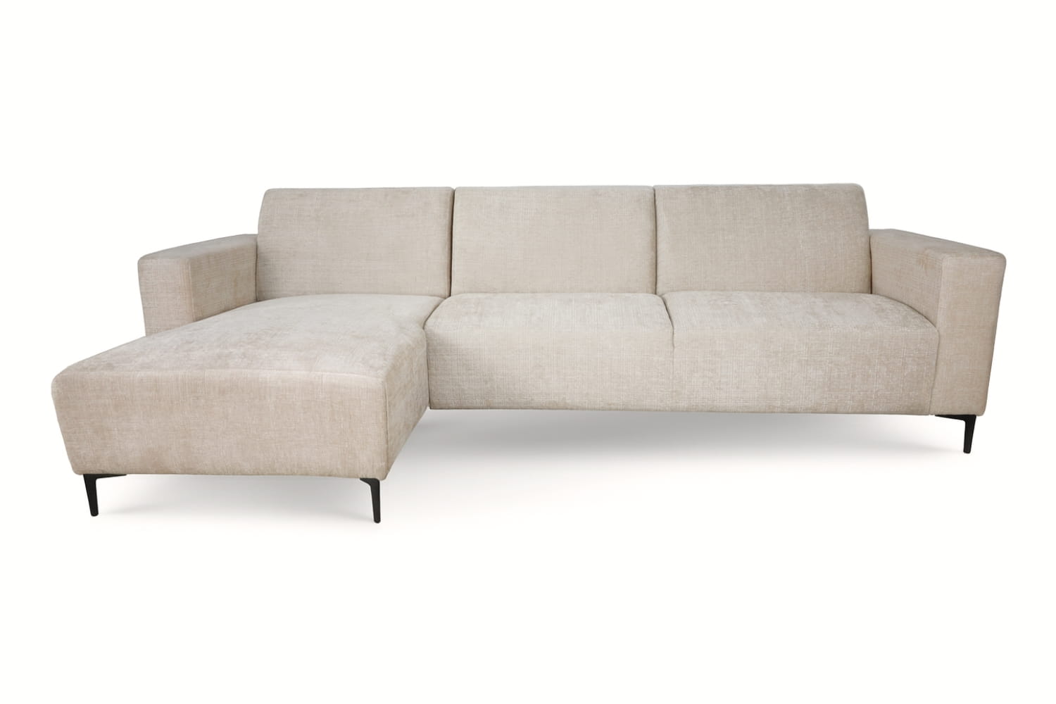 Profiteer nu van de Black Friday deal op Hoekbank Romy met Gratis luxe stoffen en kleuren naar keuze !