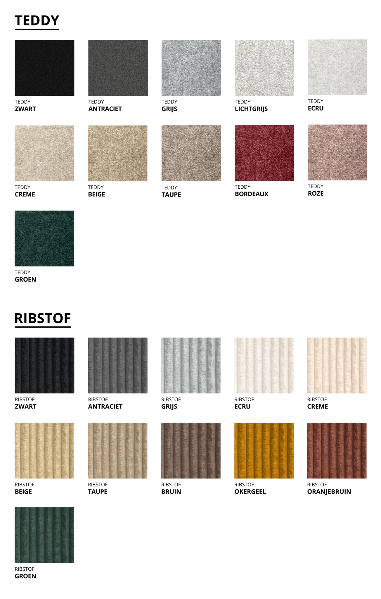 Stel zelf de boxspring vast Comfort naar wens samen!