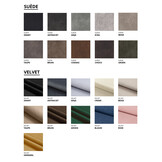 Zitbank Sara 2-persoons met luxe stoffen en kleuren naar keuze !