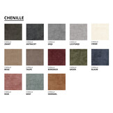 Hoekbank Mara Delux met luxe stoffen en kleuren naar keuze !