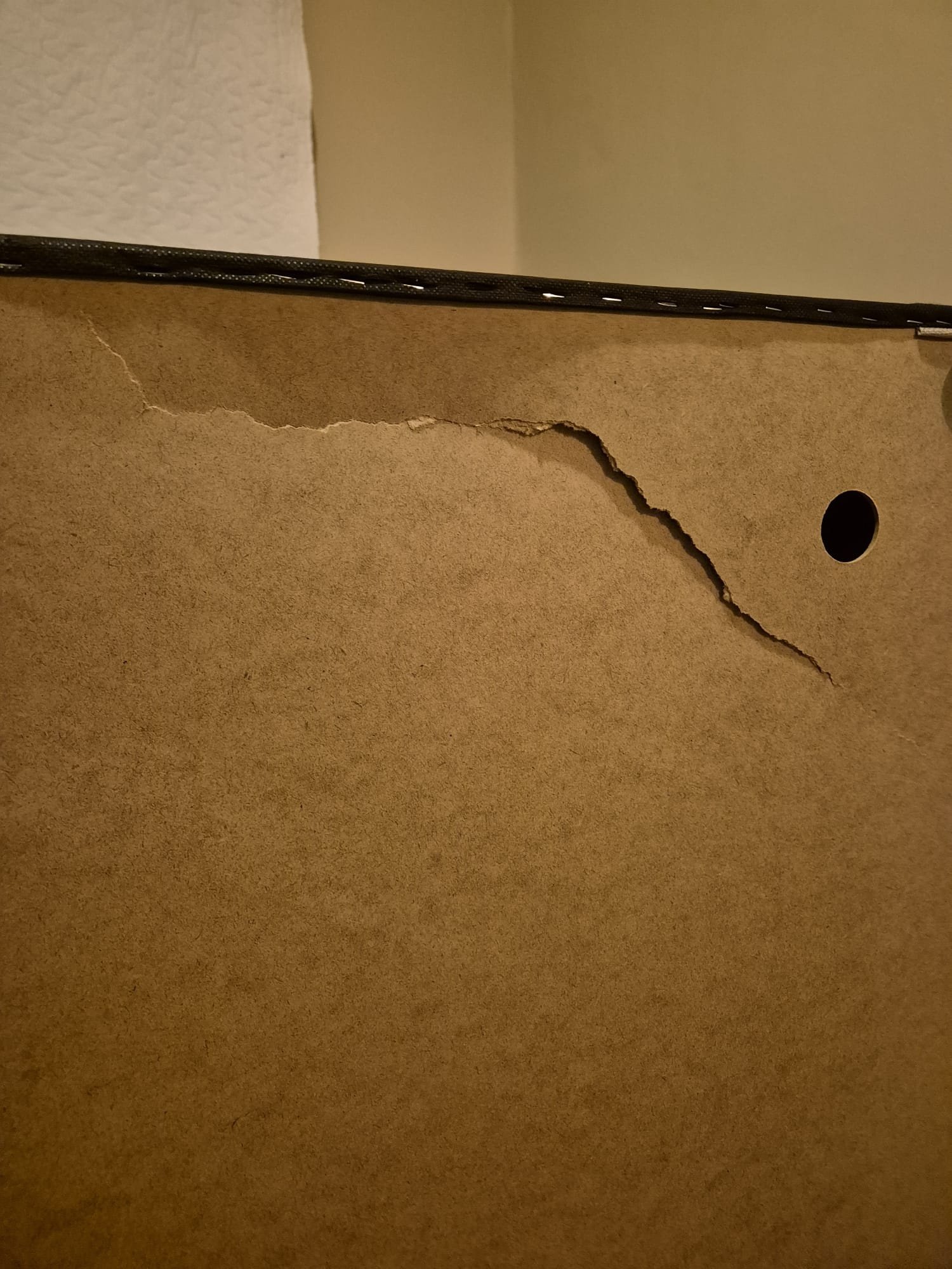 2dekans Opberg Box Rechts 90 x 200 Beige - incl. Matras - (Bodemplaat gebroken -Niet in originele verpakking)