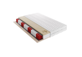 OP=OP Pocketvering Traagschuim 21 cm - 130 x 200 - Bamboo hoes - 300 m2 Pocketvering