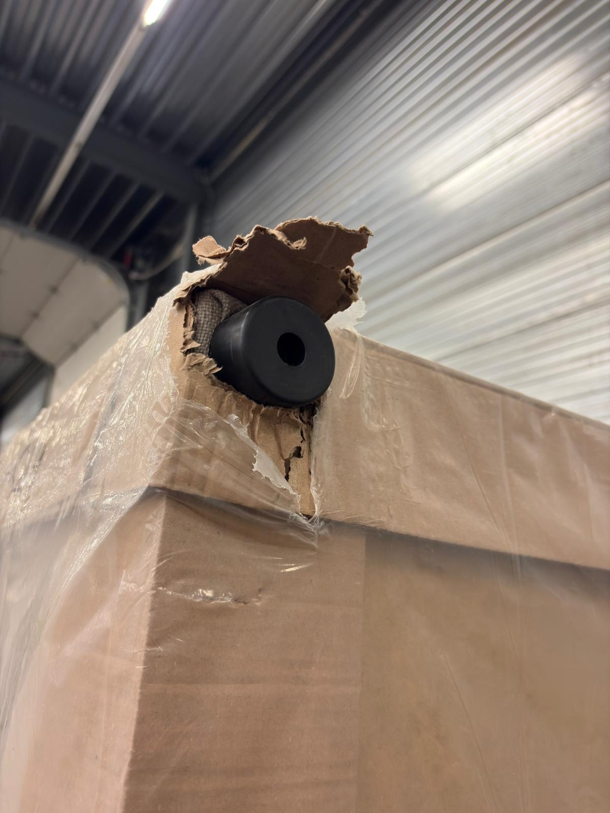 2dekans Opberg Box Rechts 70 x 200 Beige - incl. Matras - Schade aan Onderkant