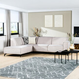 Hoekbank Mara Delux met luxe stoffen en kleuren naar keuze !