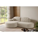 Slaapbank Peru met Opbergruimte | Loungebank en Rond kussen