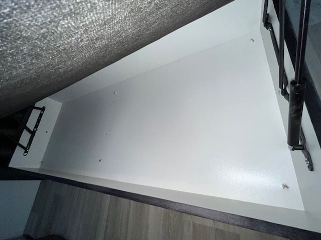 2dekans Opberg boxspring - Antislip - 160 x 200 Antraciet - Pocketvering 500 - Zonder Hoofdbord - (Gaten in opbergruimte)