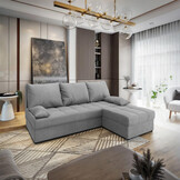 Hoekbank Rio - Slaapbank met opbergruimte - Zitcomfort Stevig