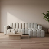 L-bank Sara met luxe stoffen en kleuren naar keuze !