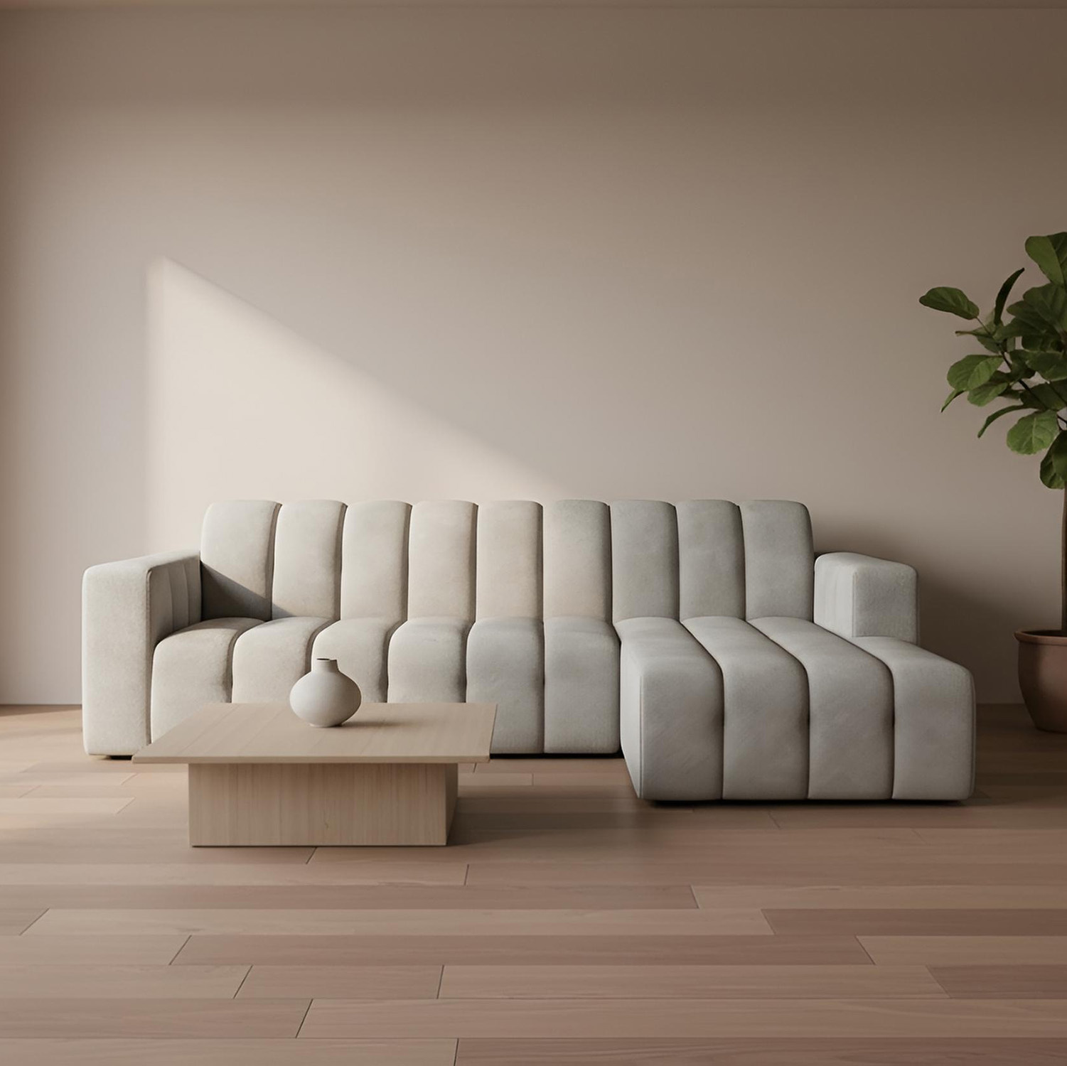 L-bank Sara met luxe stoffen en kleuren naar keuze !