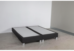 2dekans Boxen Zonder Matras - 160 x 200 Antraciet (Stofschade hoeken + Niet in originele verpakking)