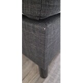 2dekans Boxen Zonder Matras - 160 x 200 Antraciet (Stofschade hoeken + Niet in originele verpakking)