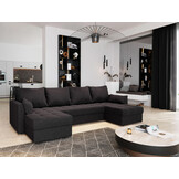 U-Bank Kos - Universeel - Slaapbank met opbergruimte - Zitcomfort Stevig