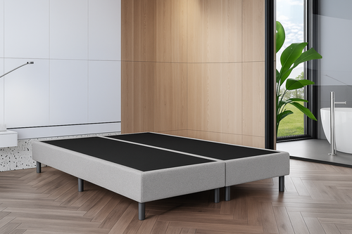 OP=OP  Boxen Zonder Matras - 180 x 210 Lichtgrijs - Verhoogde boxen 30 cm