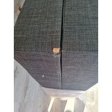 2dekans Elektrische Boxspring King 180 x 200 Zwart/Antraciet [Niet in originele verpakking + Stofschade hoeken]