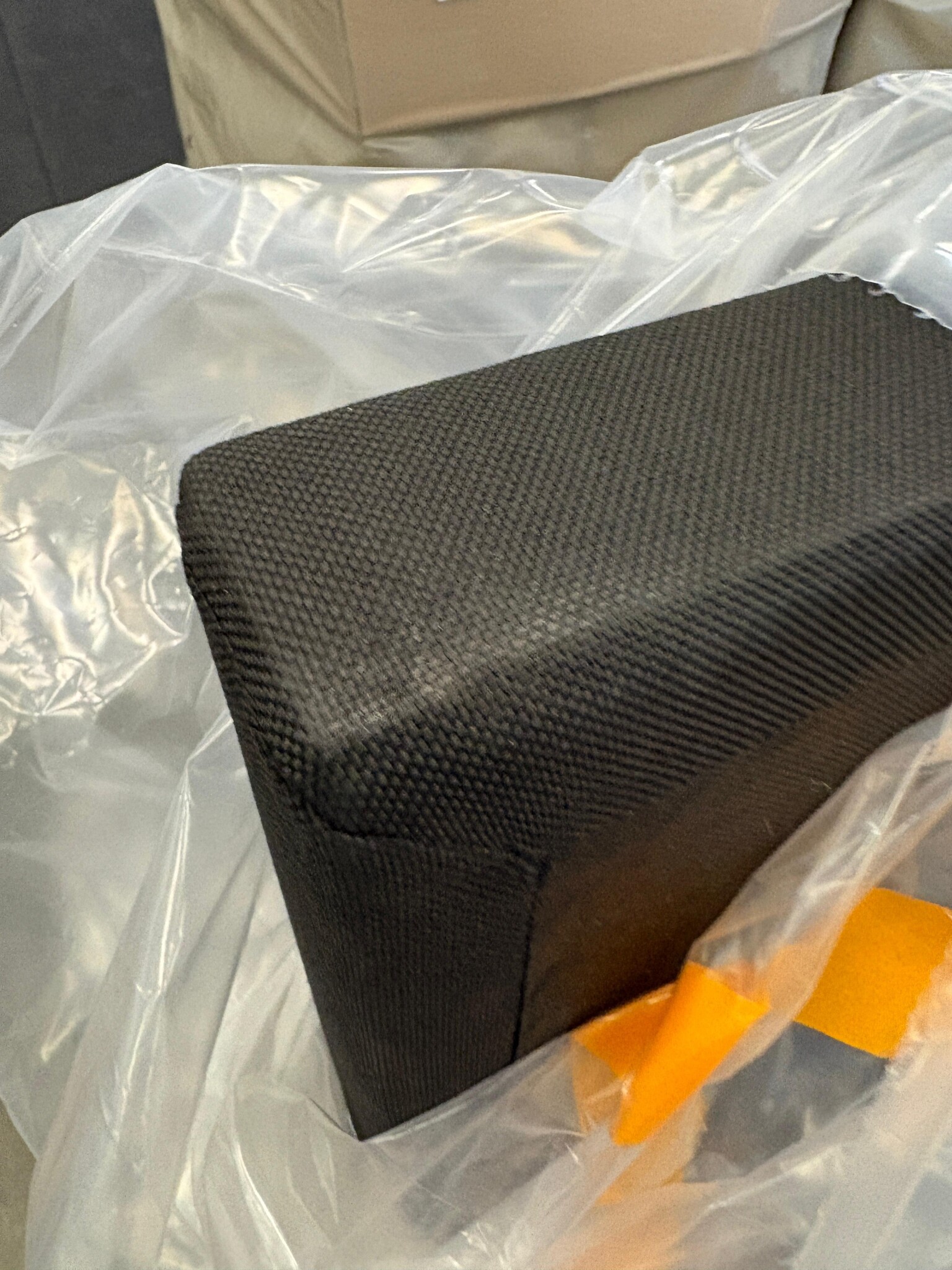 2dekans Hoofdbord Basic Zwart 140 x 100 - (Stofschade + Niet in originele verpakking)