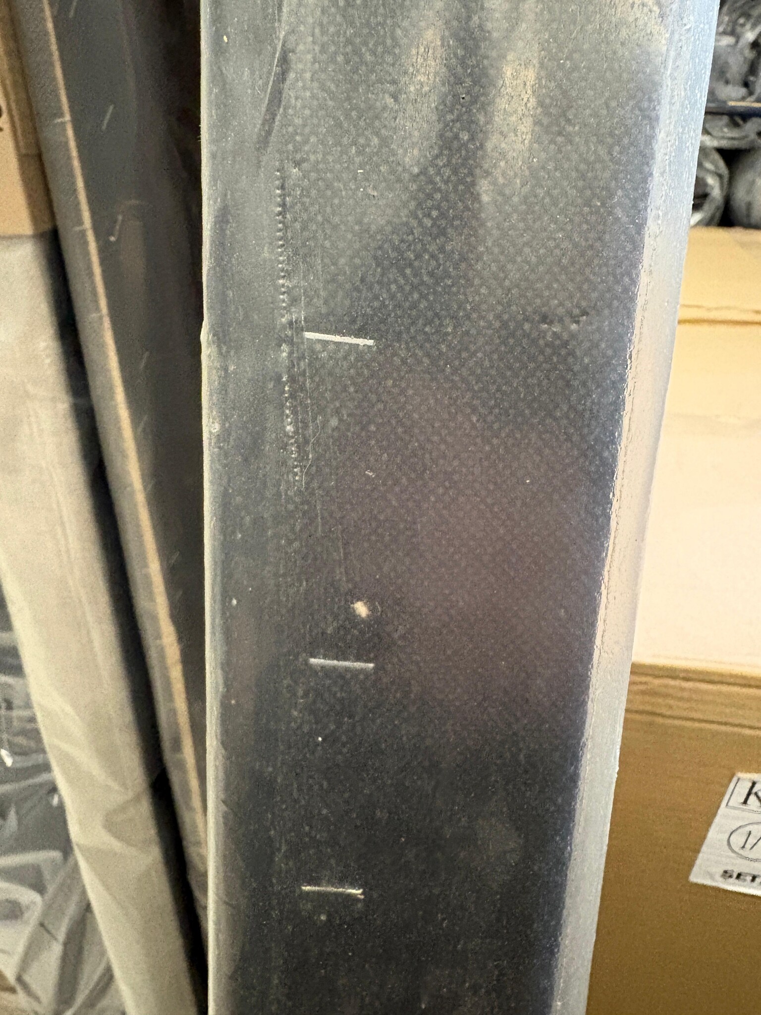 2dekans Hoofdbord Basic Skaileer Zwart - 180 x 100  - (Lichte Stofschade Zijkant)