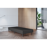 2dekans Vaste Boxspring Box Zonder Matras 90 x 200 Antraciet - (Niet in originele verpakking - kans op schade)