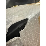 2dekans Bedbank Skaileer Zwart 140 cm breed (Stofschade + Niet in originele verpakking)