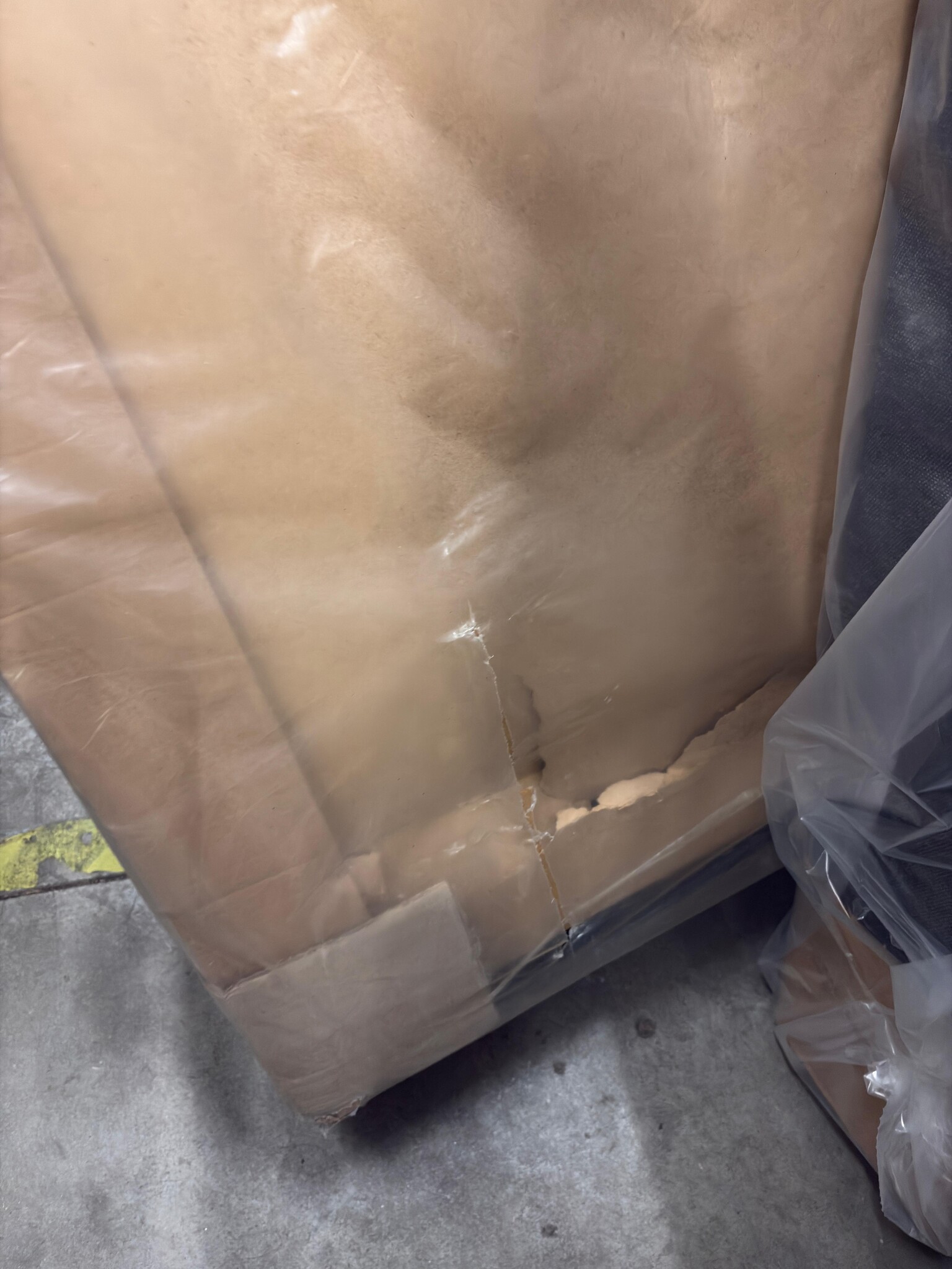 2dekans Opberg Box Rechts 70 x 200 Antraciet- incl. Matras - (Onderplaat gebroken - Niet in originele verpakking)