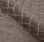 OP=OP Opberg Boxspring Velvet Croco 180 x 200 Beige - incl. 2 Hockers