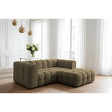 Loungebank Belfast Mini – Linker of Rechter loungegedeelte – Ruime keuze in stoffen en kleuren