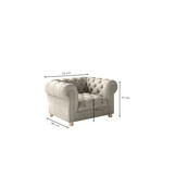 Fauteuil Chicago - Ruime keuze in stof en kleur