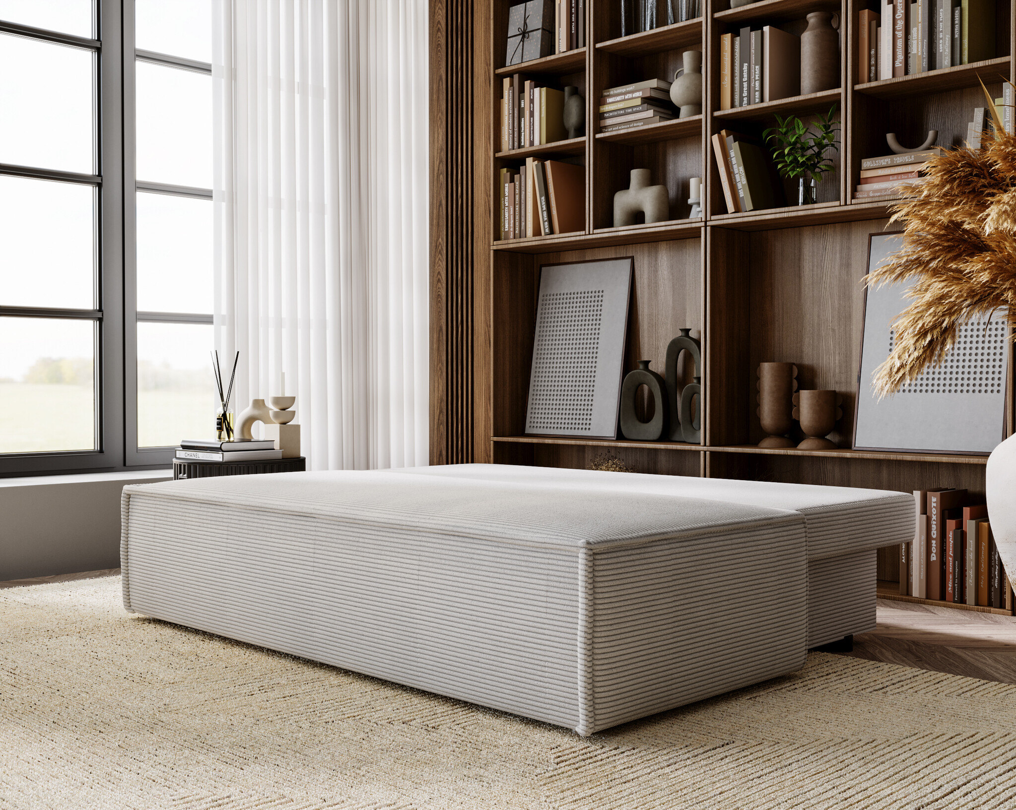 Slaapbank met Opbergruimte Luxor | Zitbank - Ruime keuze in stoffen en kleuren