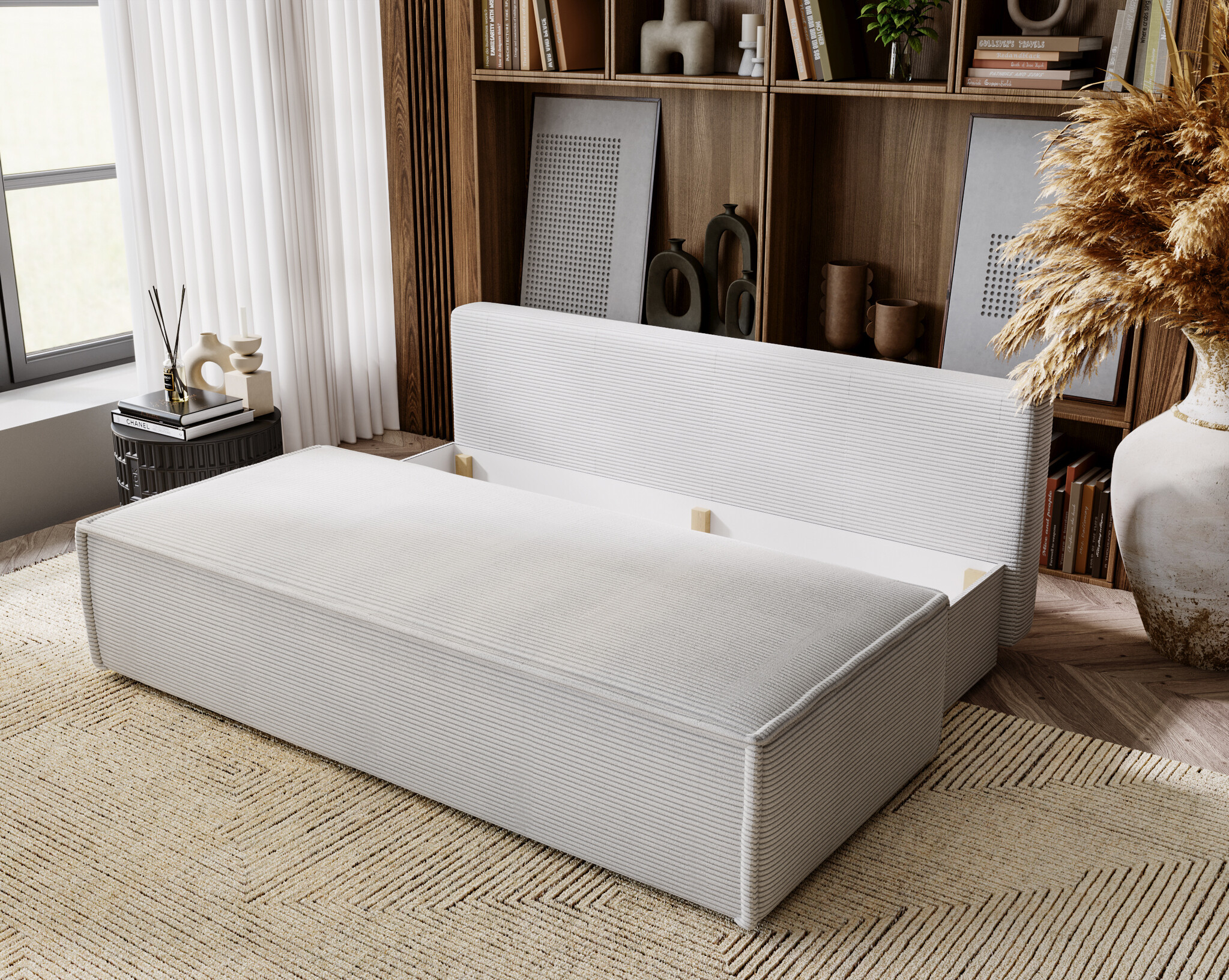 Slaapbank met Opbergruimte Luxor | Zitbank