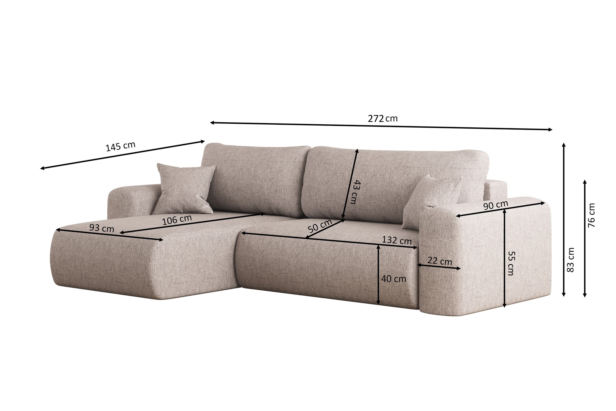 Slaapbank met Opbergruimte Canberra | Loungebank