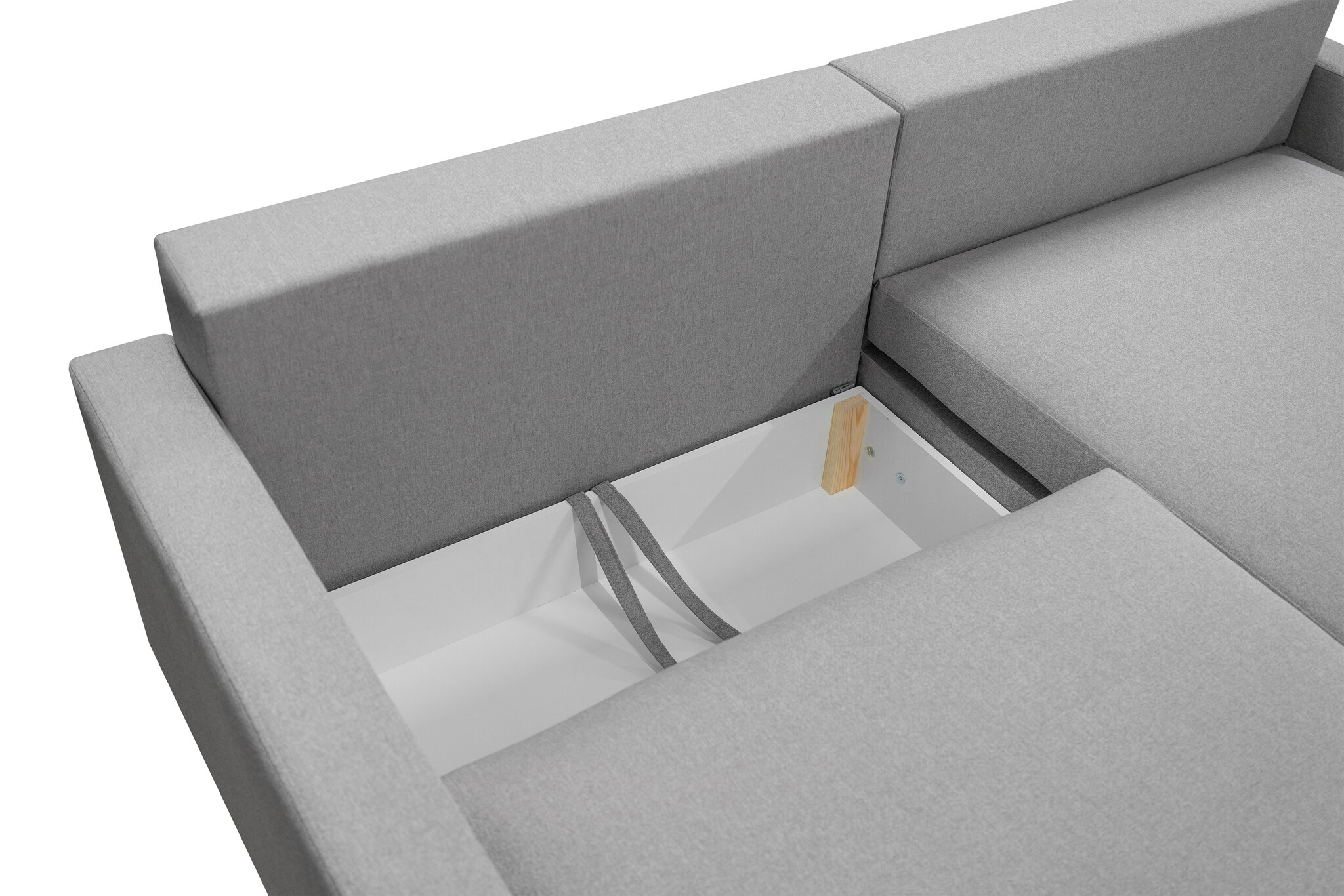 Slaapbank Felix met Opbergruimte  | Loungebank – Universeel – Veel keuze in stof en kleur