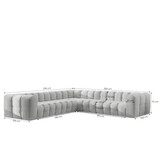 Hoekbank Belfast - 4-zits - 6-zits -  8-zits -  Ruime keuze in stoffen en kleuren